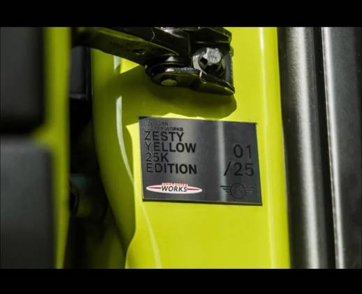 MINI COOPER 2.0 16V TWINPOWER GASOLINA JOHN COOPER WORKS ZESTY YELLOW 25K EDITION 2P STEPTRONIC